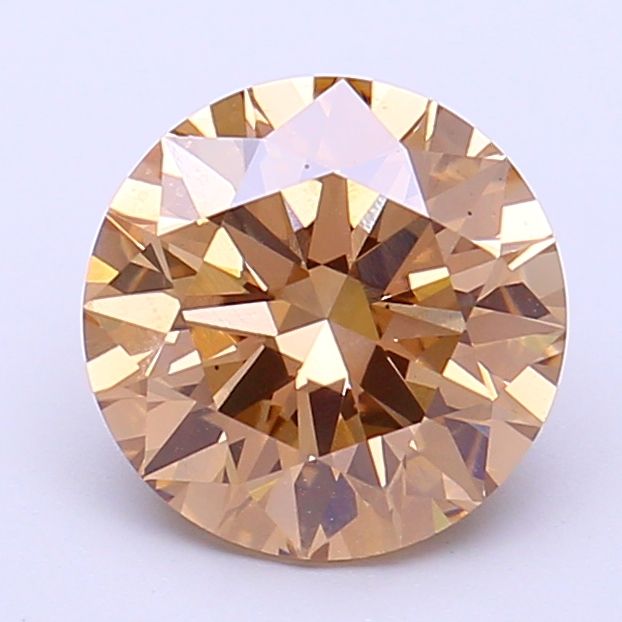 Round Fancy Brown Lab-grown Diamond 2.28ct VVS2 loose diamond