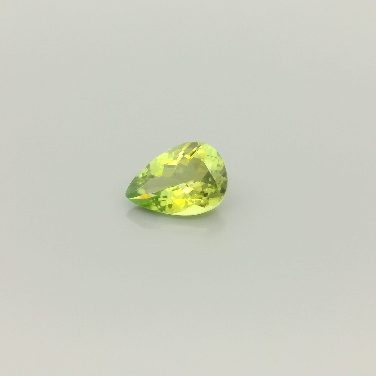 Pear Green Tourmaline 1.37ct loose gemstone