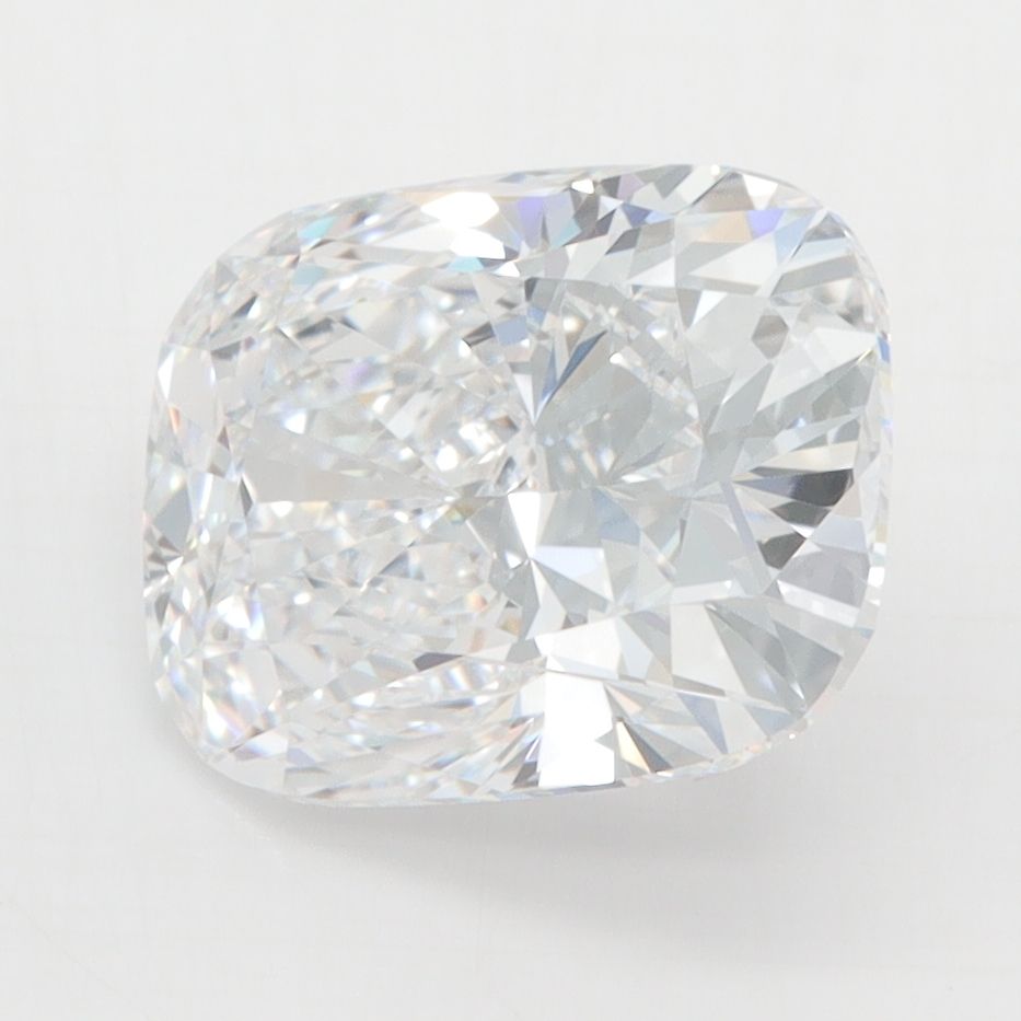 Cushion Lab-Grown Diamond 3.41ct D VVS1