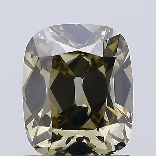 Old Miner Fancy Greenish Brown Natural Diamond 1.01ct VS1 loose diamond