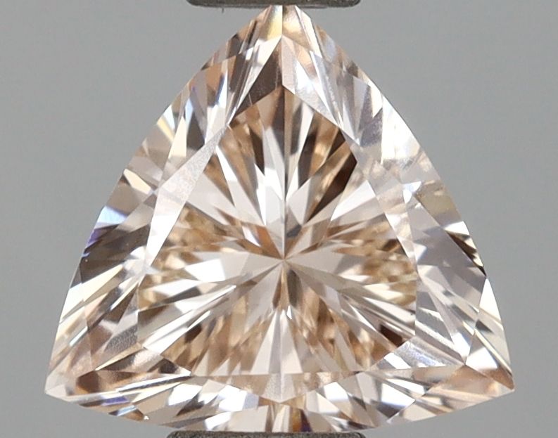 Trilliant Fancy Vivid Pink Lab-grown Diamond 1.01ct VS2 loose diamond