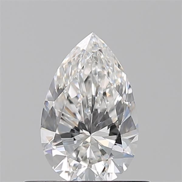 Pear Natural Diamond 0.50ct F IF