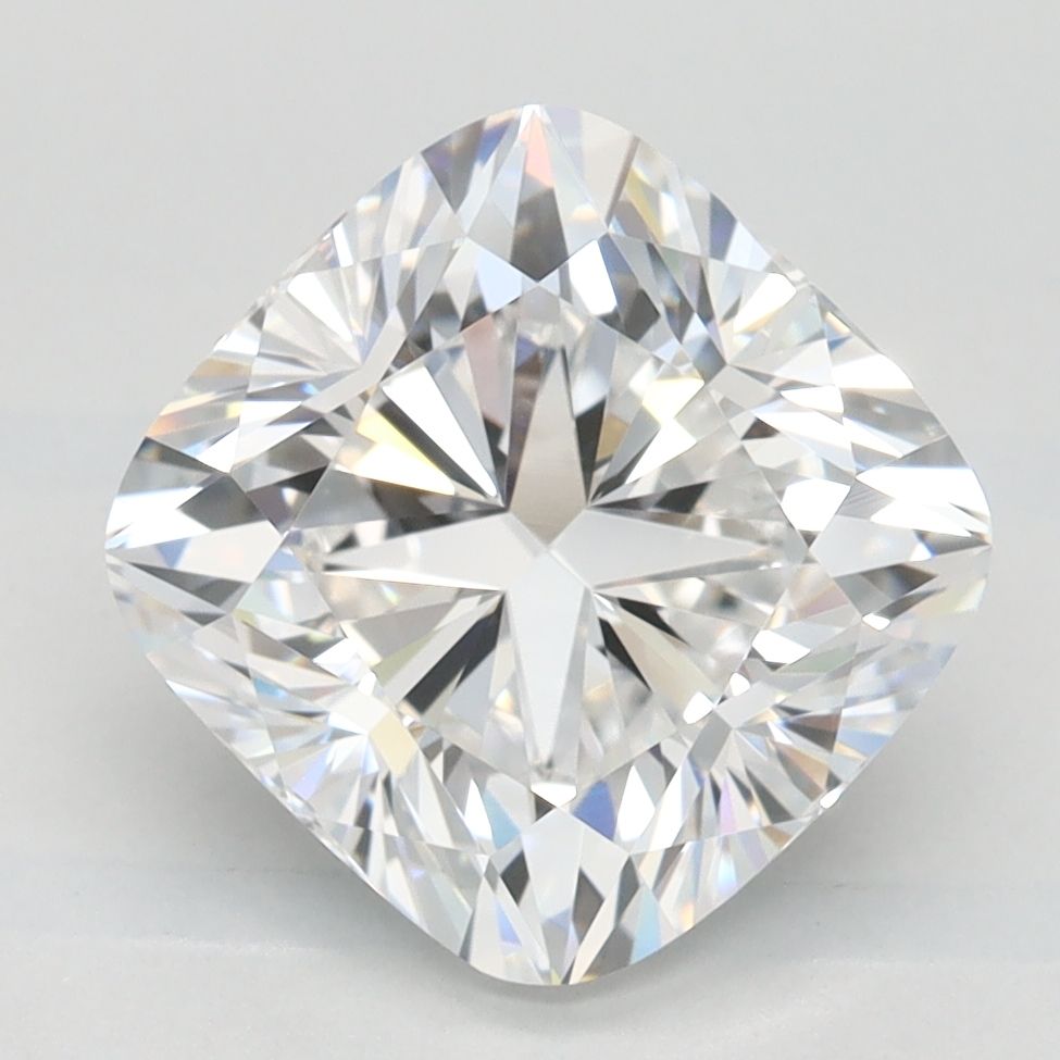 Cushion Lab-Grown Diamond 2.82ct D IF