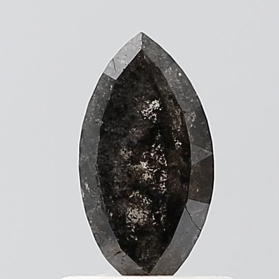 Marquise Salt And Pepper Natural Diamond 0.67ct VVS2 loose diamond