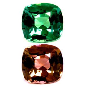 Cushion Green Alexandrite 0.31ct loose gemstone