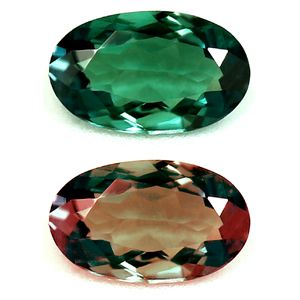 Oval Green Alexandrite 0.23ct loose gemstone