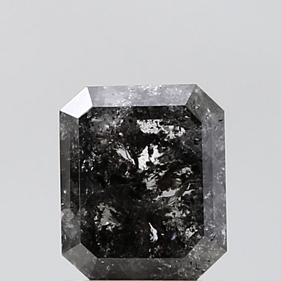 Emerald Salt And Pepper Natural Diamond 1.53ct VS1 loose diamond