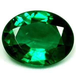 Oval Green Emerald 1.47ct loose gemstone