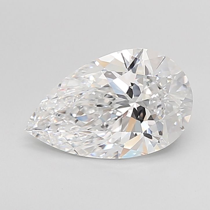 Pear Lab-Grown Diamond 2.60ct D VVS1