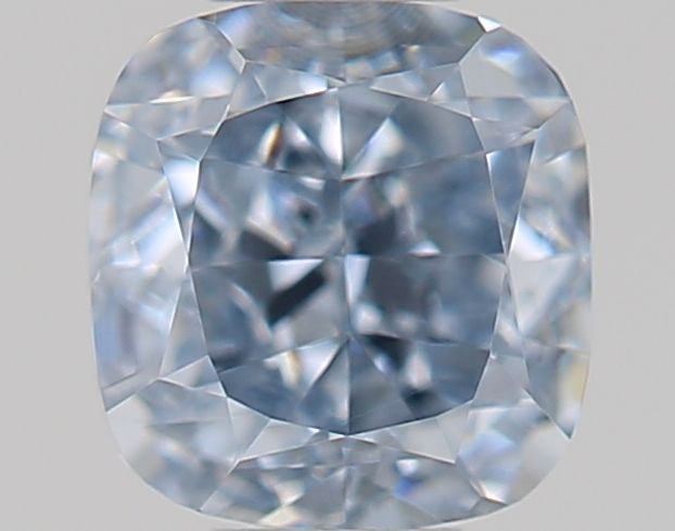 Cushion Fancy Blue Natural Diamond 0.32ct VVS1 loose diamond