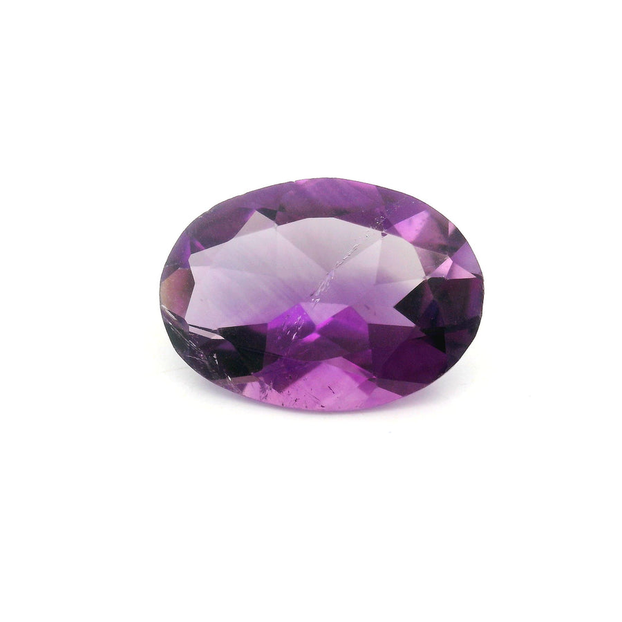 Oval Purple Amethyst 5.74ct loose gemstone