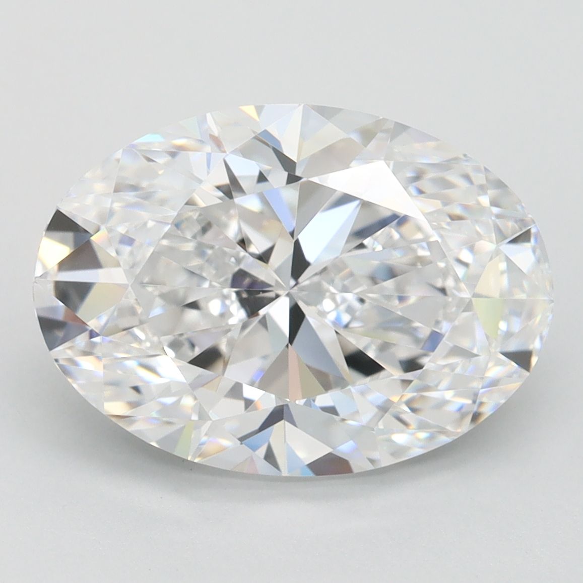 Oval Lab-Grown Diamond 3.83ct D IF