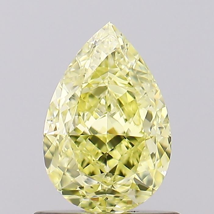 Pear Fancy Intense Yellow Natural Diamond 1ct VS1 loose diamond
