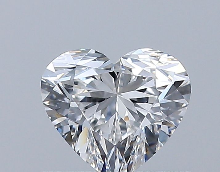 Heart Natural Diamond 0.50ct D VS2