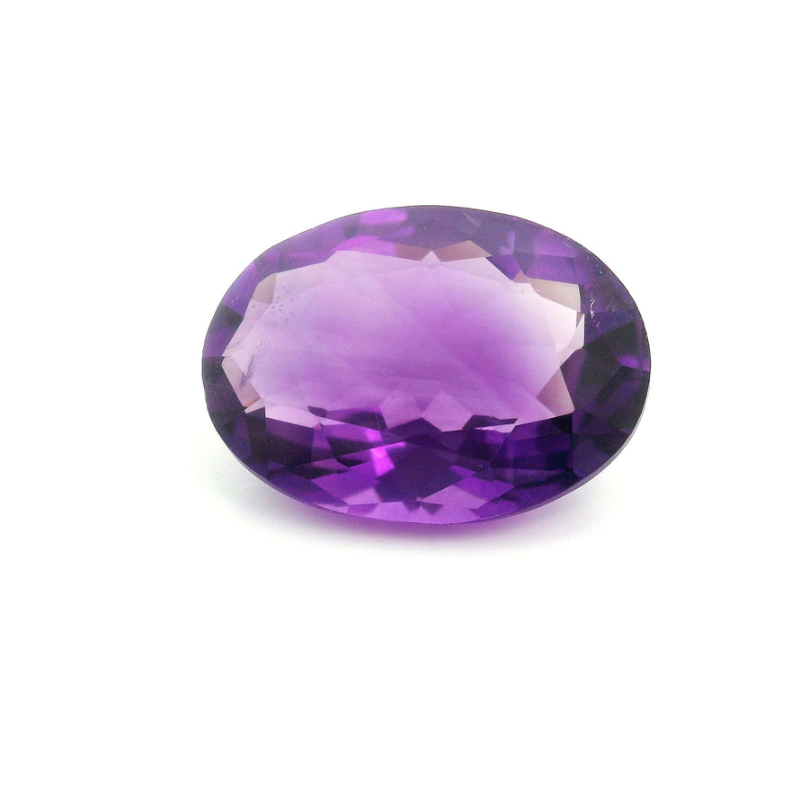 Oval Purple Amethyst 7.23ct loose gemstone