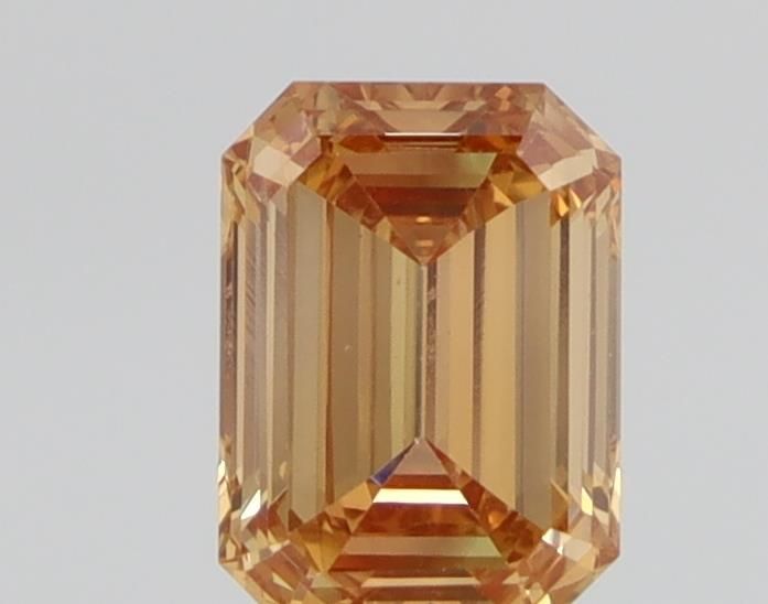 Emerald Fancy Brown Lab-grown Diamond 0.83ct VS2 loose diamond