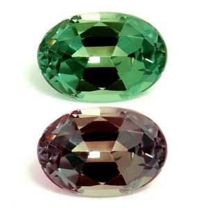 Oval Green Alexandrite 0.21ct loose gemstone