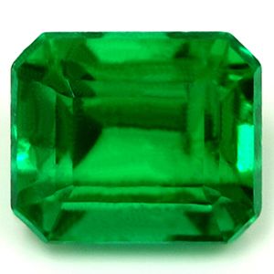 Emerald Green Emerald 0.61ct loose gemstone