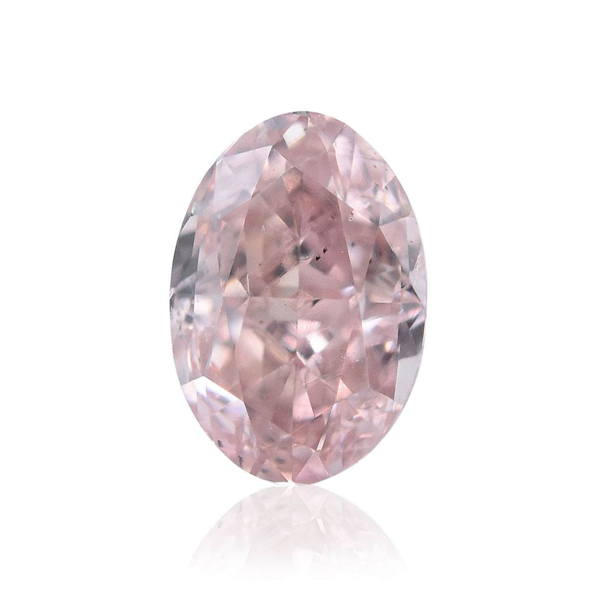 Oval Fancy Pink Natural Diamond 0.24ct SI2 loose diamond