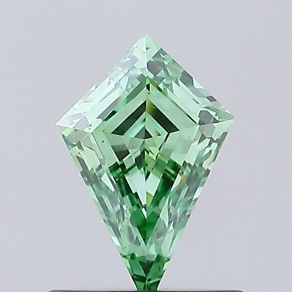 Kite Fancy Vivid Green Lab-grown Diamond 0.5ct VS1 loose diamond