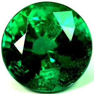 Round Green Emerald 1.43ct loose gemstone