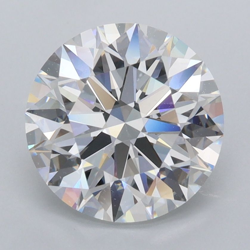 Round Lab-Grown Diamond 2.85ct D FL