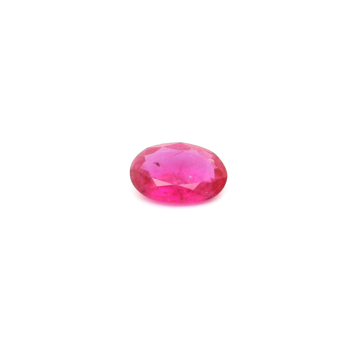 Oval Red Ruby 0.69ct loose gemstone