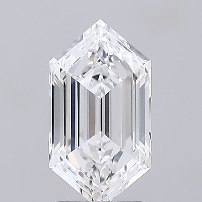 Hexagonal Lab-Grown Diamond 2.01ct D VVS1