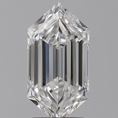 Hexagonal Lab-Grown Diamond 2.07ct D VVS1