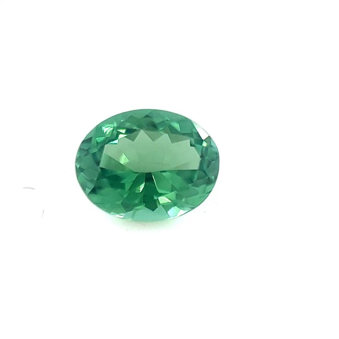 Oval Blue Tourmaline 0.48ct loose gemstone