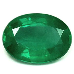 Oval Green Emerald 3.36ct loose gemstone