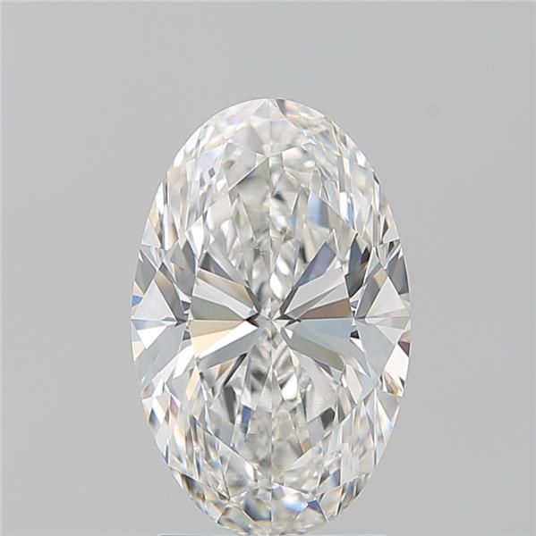 Oval Natural Diamond 2.50ct D VVS1