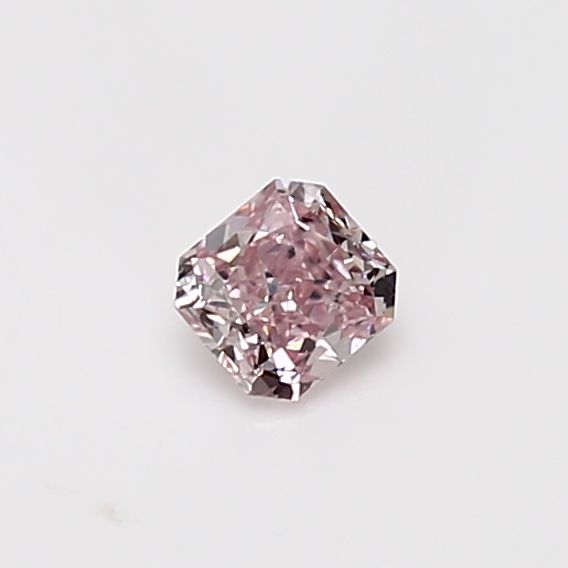 Radiant Fancy Pink Natural Diamond 0.25ct SI2 loose diamond