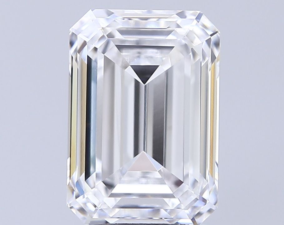 Emerald Lab-Grown Diamond 2.56ct D VVS1