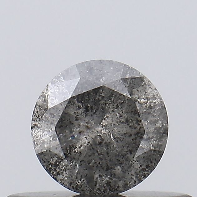 Round Salt And Pepper Natural Diamond 0.33ct I3 loose diamond