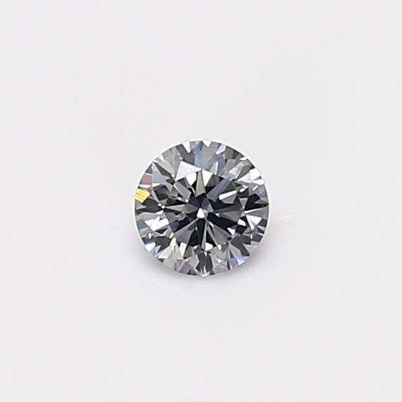 Round Fancy Gray Blue Natural Diamond 0.19ct SI1 loose diamond