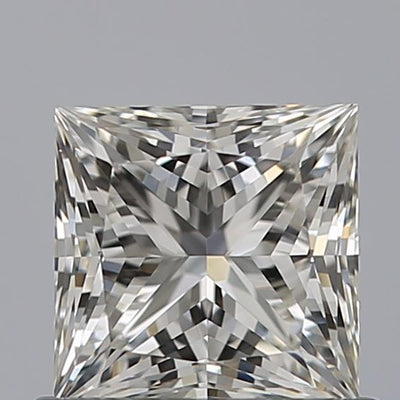 Princess Natural Diamond 0.73ct G IF