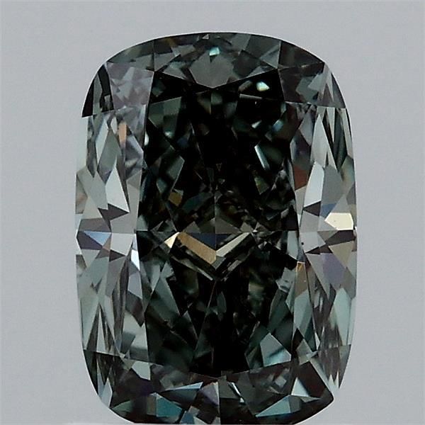 Cushion Fancy Intense Green Lab-grown Diamond 1.4ct VS2 loose diamond