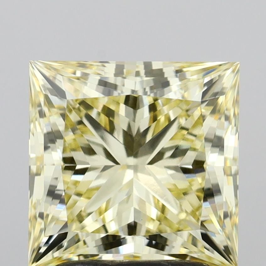 Princess Fancy Yellow Lab-grown Diamond 2.42ct VVS2 loose diamond