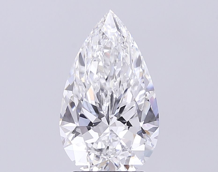 Pear Lab-Grown Diamond 3.03ct E VVS1