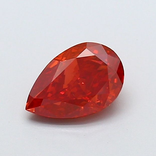 Pear Fancy Vivid Red Lab-grown Diamond 1.02ct VS2 loose diamond