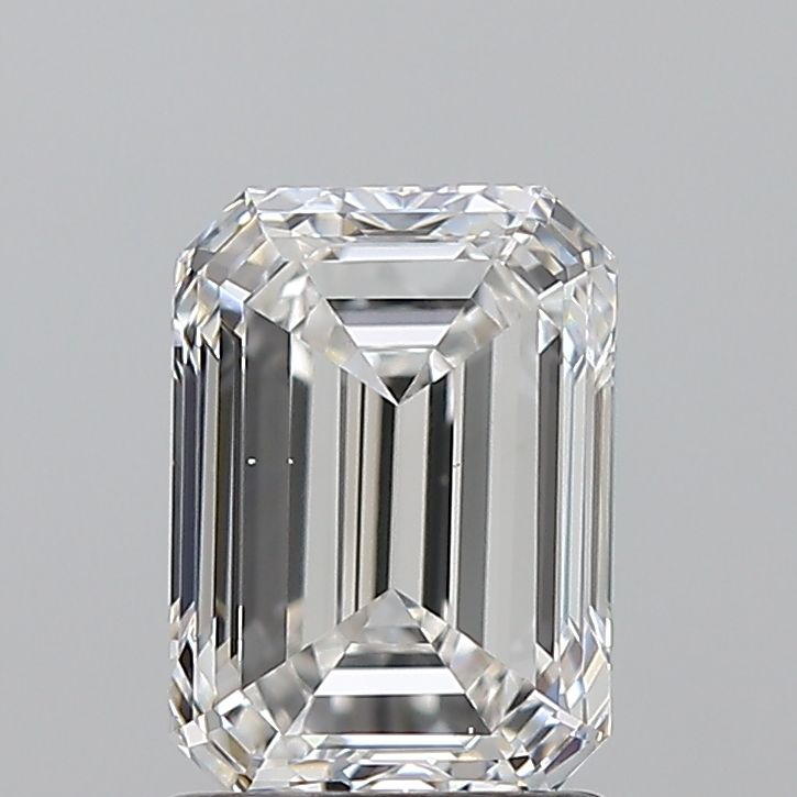 Emerald Natural Diamond 1.70ct F VS2