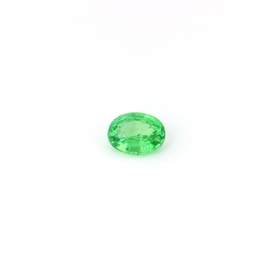 Oval Green Garnet 0.48ct loose gemstone