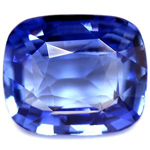 Cushion Blue Sapphire 3.08ct loose gemstone