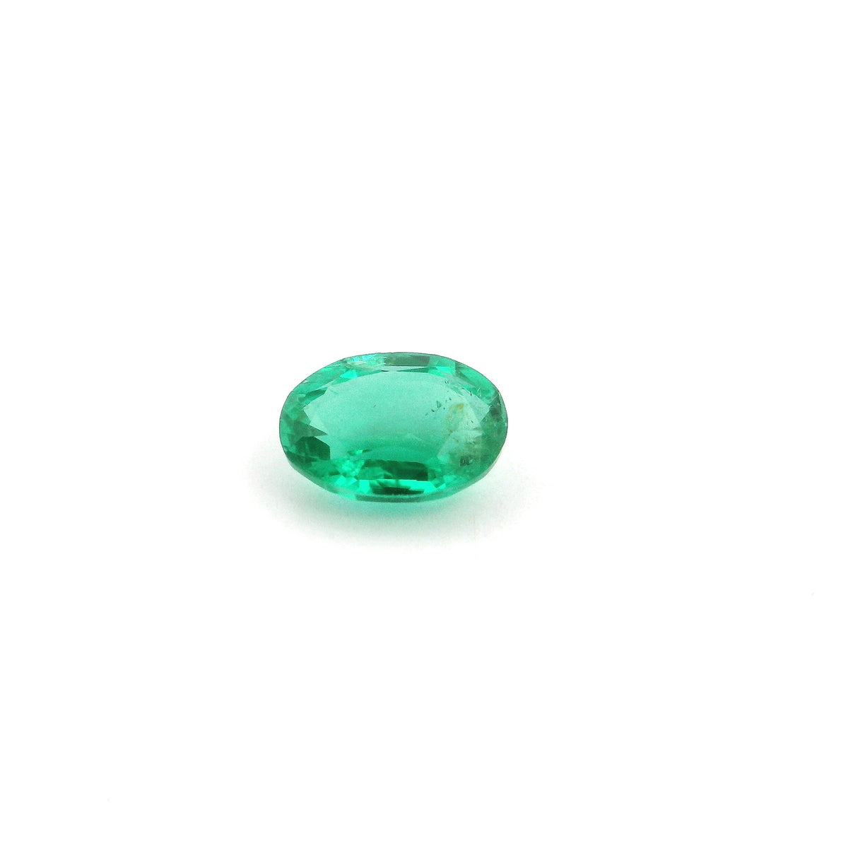 Oval Green Emerald 0.74ct loose gemstone