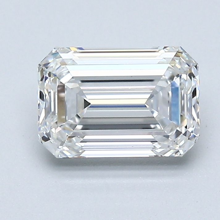 Emerald Natural Diamond 1.30ct F VS1