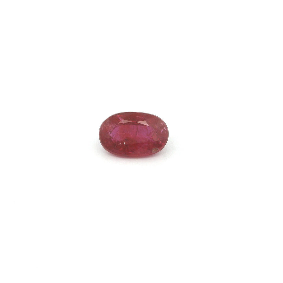 Oval Red Ruby 0.67ct loose gemstone