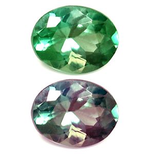 Oval Green Alexandrite 0.38ct loose gemstone