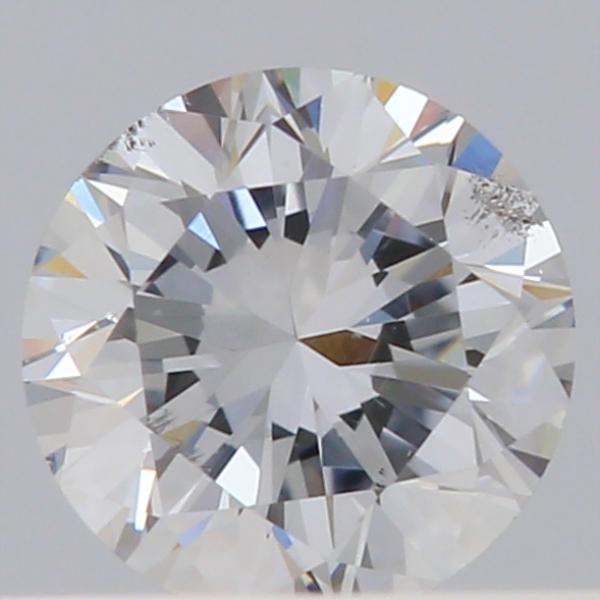 Round Very Light Blue Natural Diamond 0.2ct SI2 loose diamond