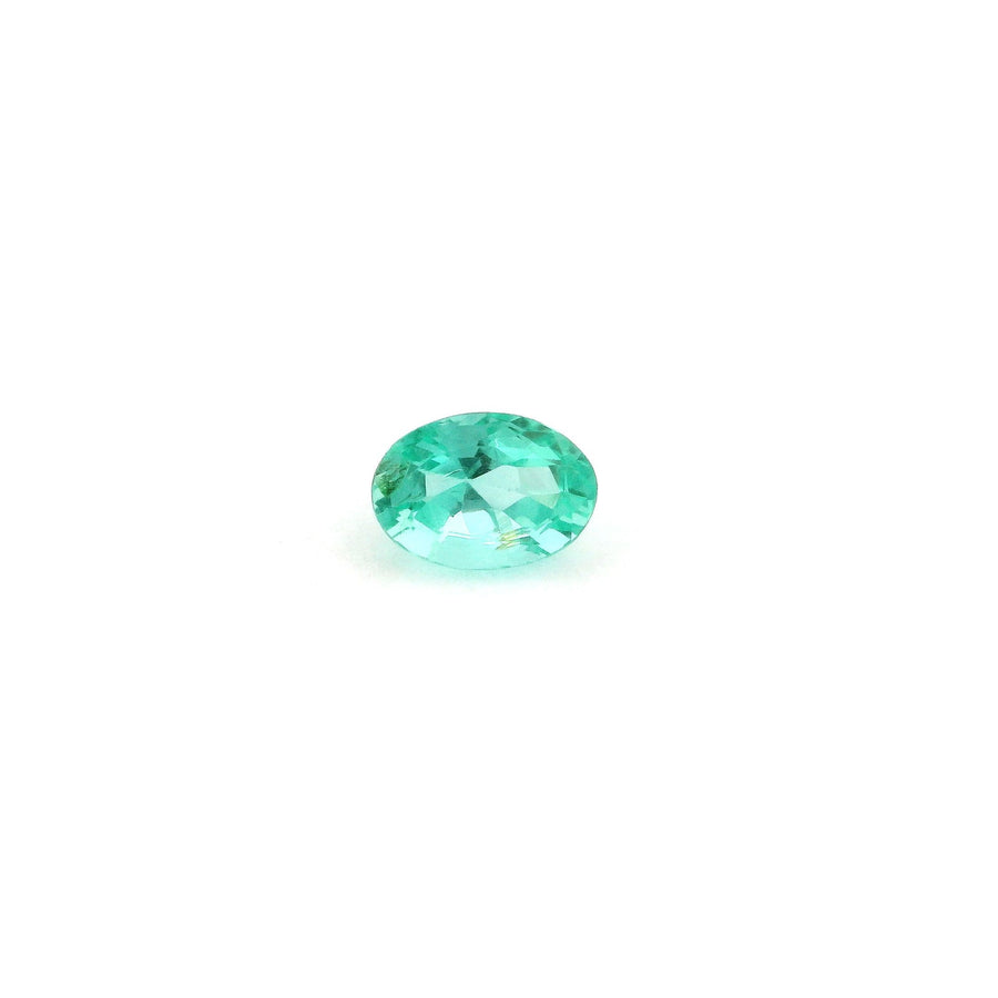Oval Green Emerald 0.52ct loose gemstone